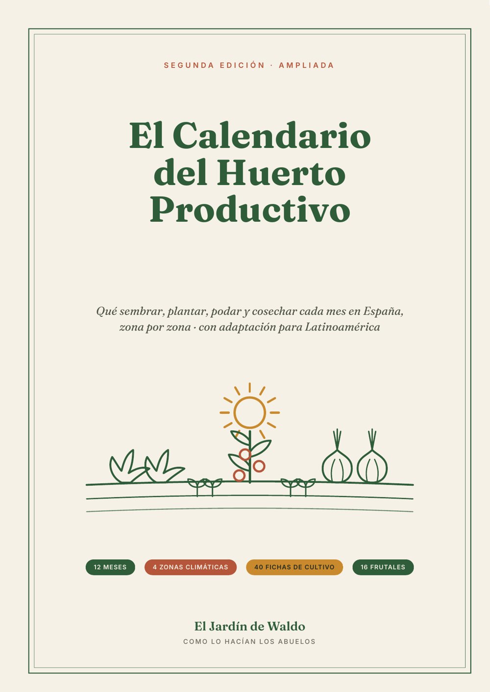 Portada de El Calendario del Huerto Productivo
